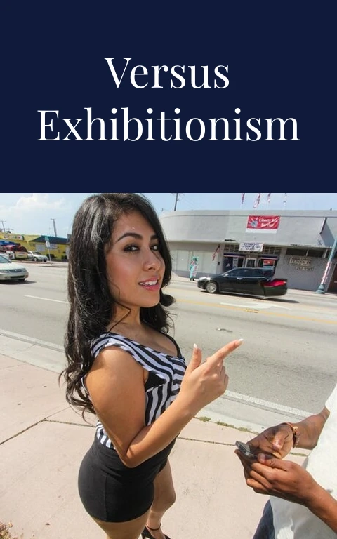 Voyeurism Versus Exhibitionism Velvet Gaze