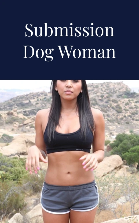 Wild Submission Dog Woman Ecstasy